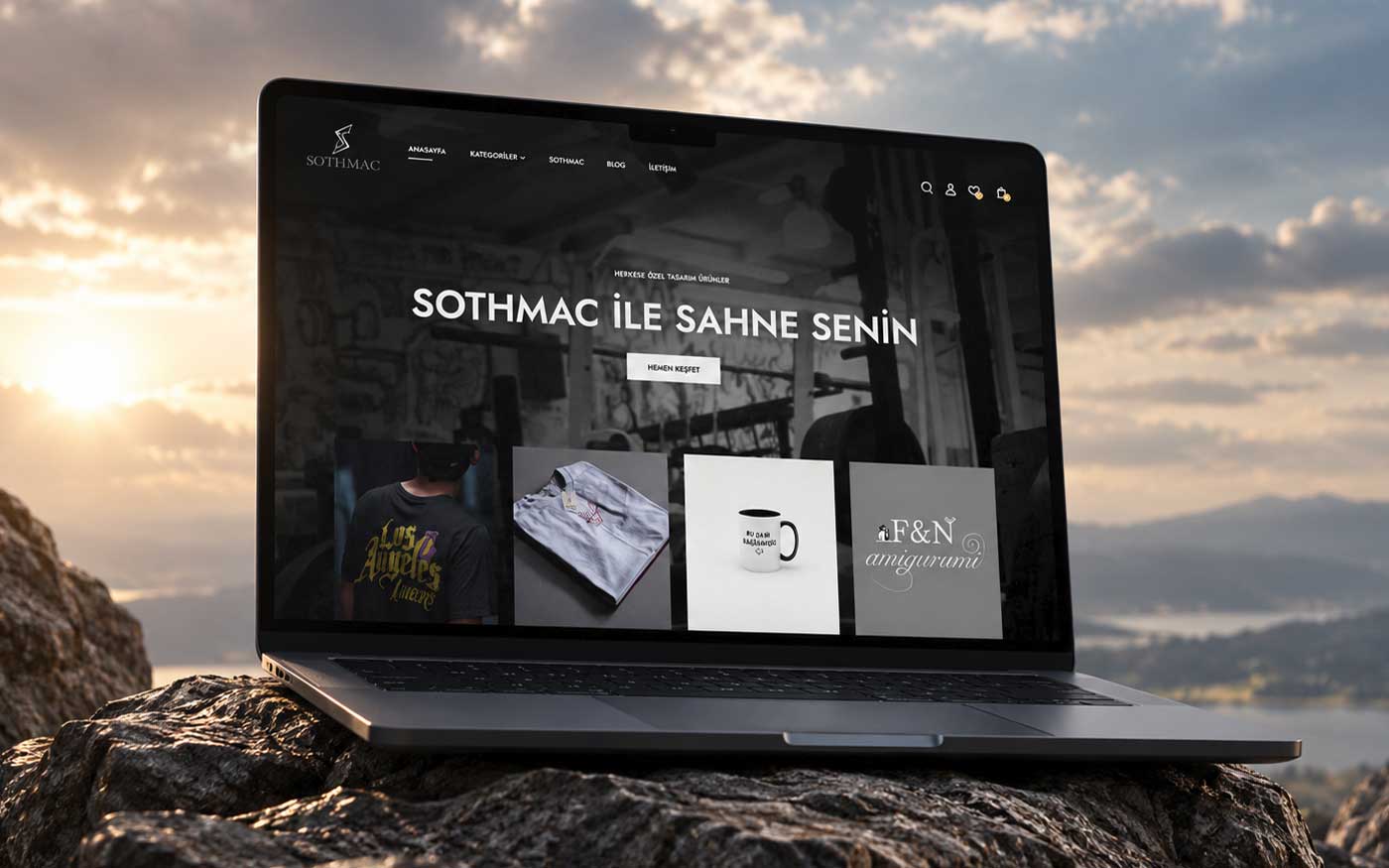 Sothmac Store proje sunumu