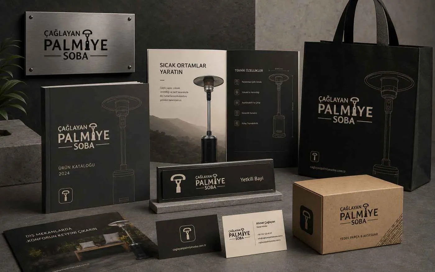 Çağlayan Palmiye Soba: Brand & web