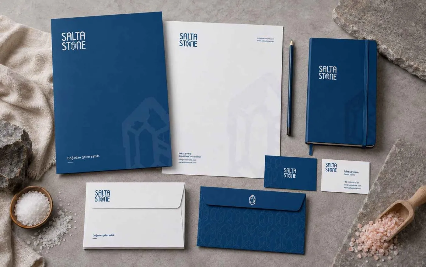 Salta Stone: Brand identity